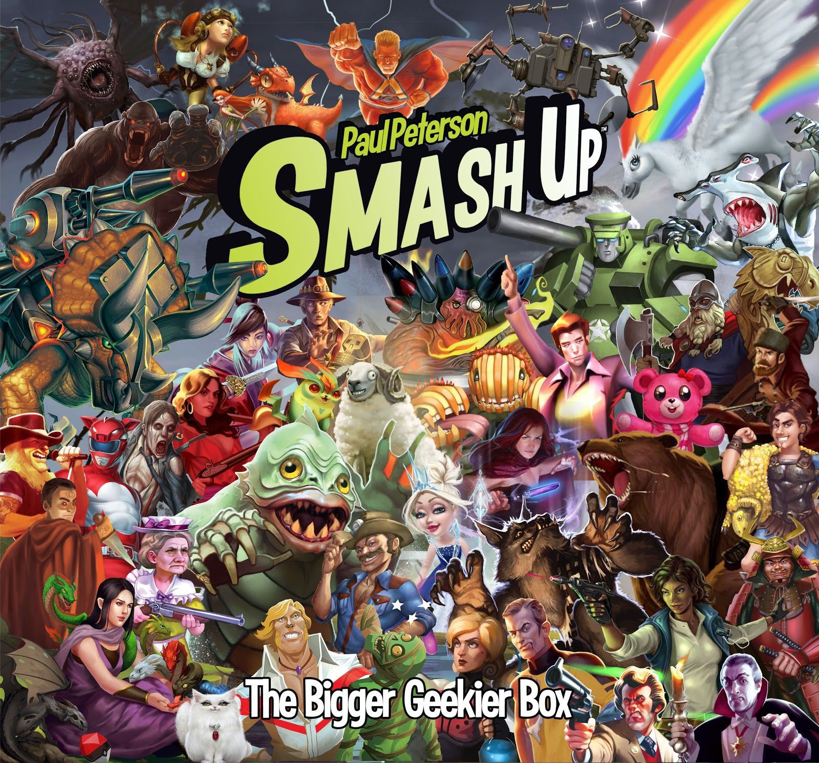 Smash Up: The Bigger Geekier Box | Купить настольную игру Smash Up: The  Bigger Geekier Box в интернет-магазине Лавка Игр