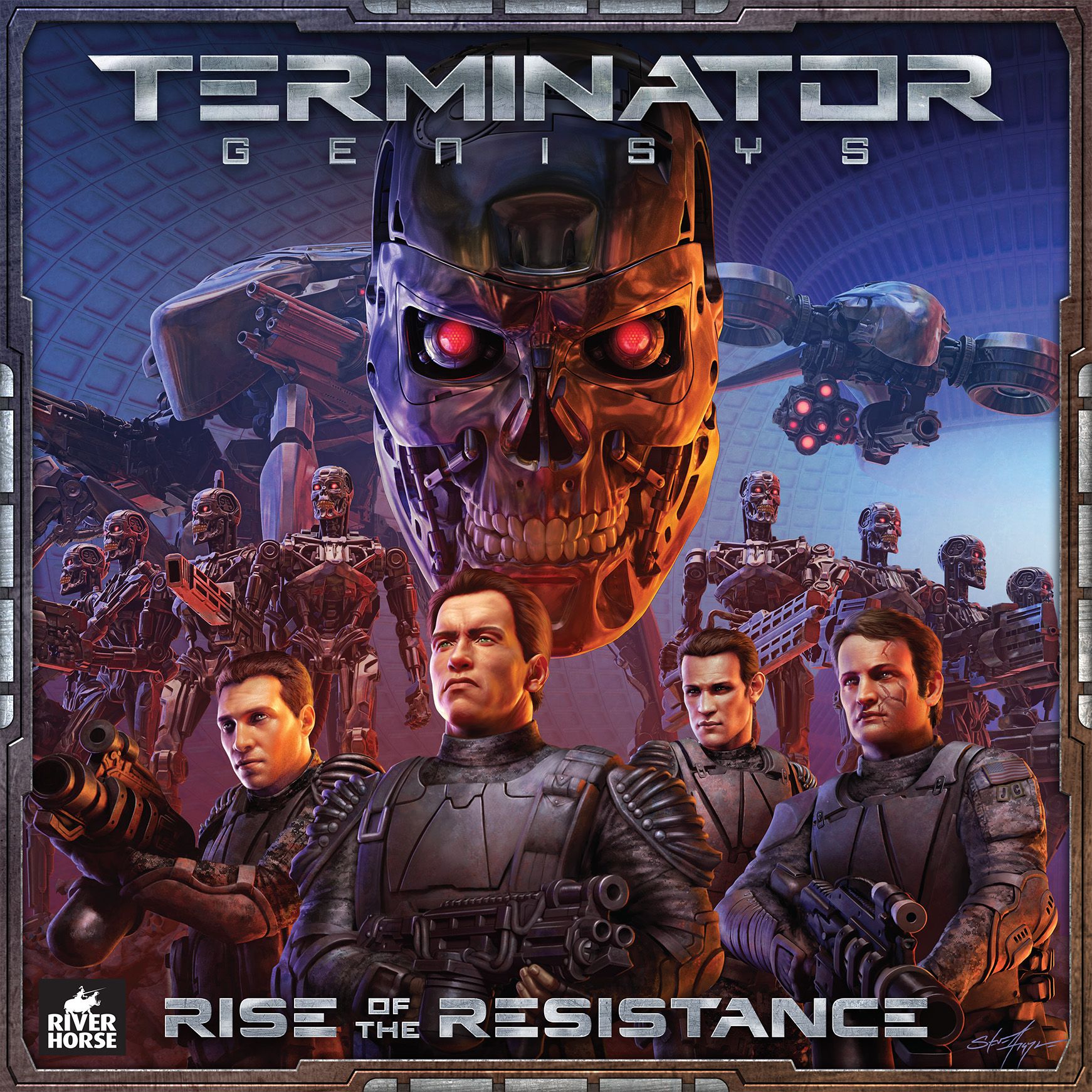 Terminator Genisys: Rise of the Resistance | Купить настольную игру  Terminator Genisys: Rise of the Resistance в интернет-магазине Лавка Игр