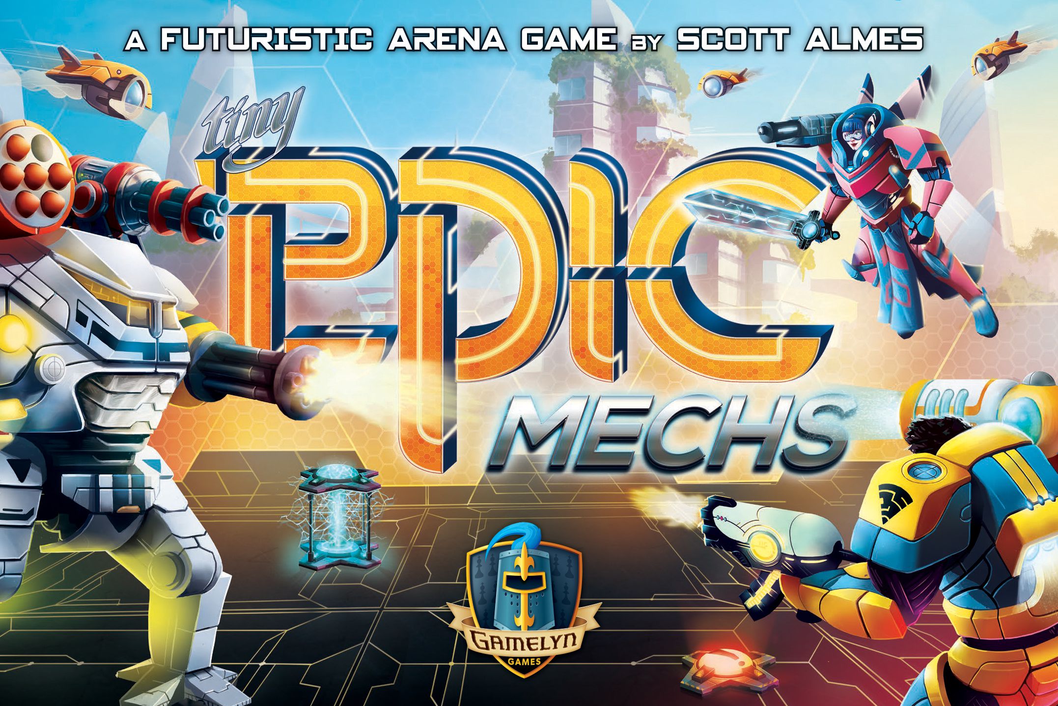 Tiny Epic Mechs | Купить настольную игру Tiny Epic Mechs в  интернет-магазине Лавка Игр