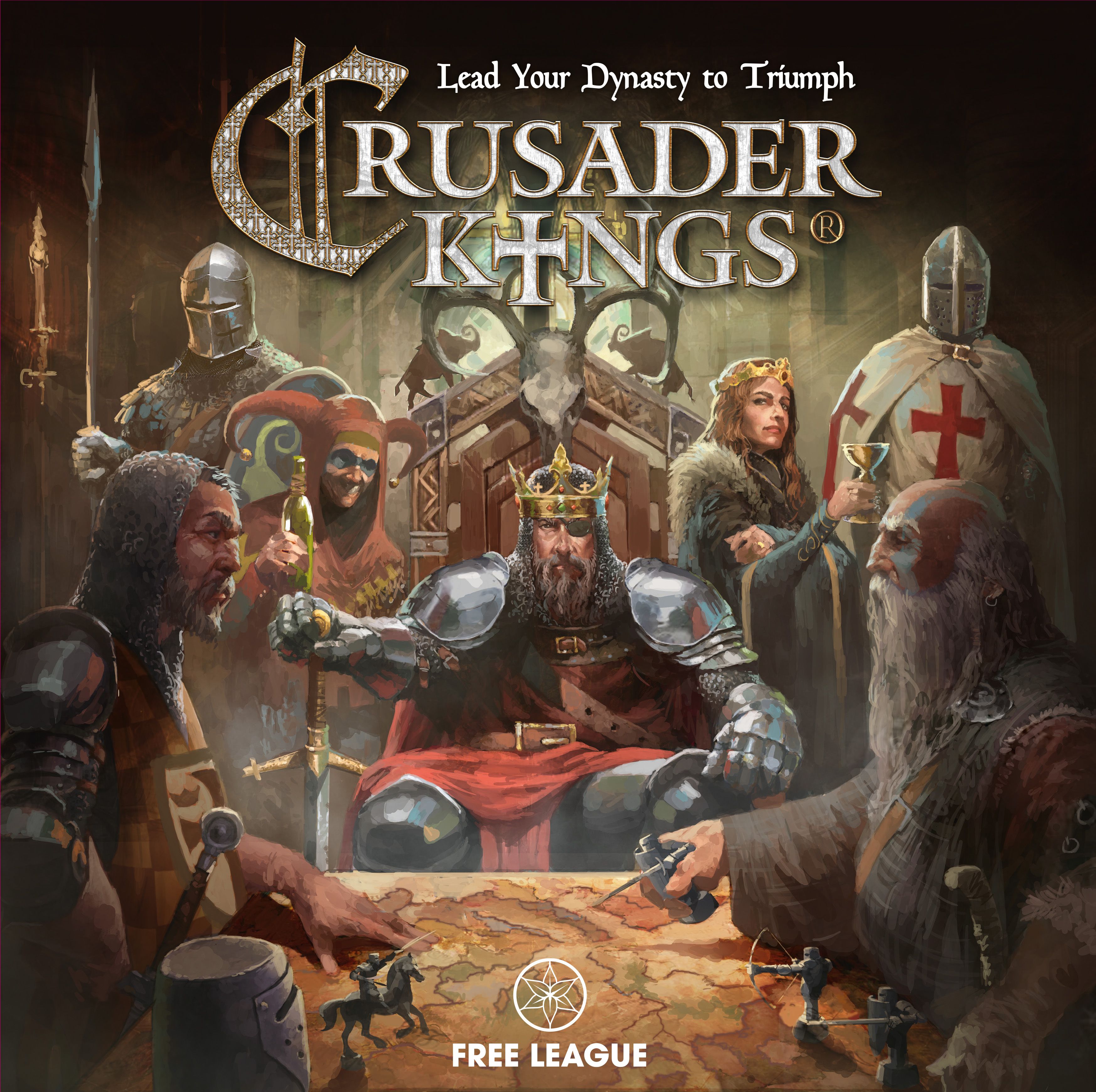 Crusader Kings: The Board Game | Купить настольную игру Crusader Kings: The  Board Game в интернет-магазине Лавка Игр