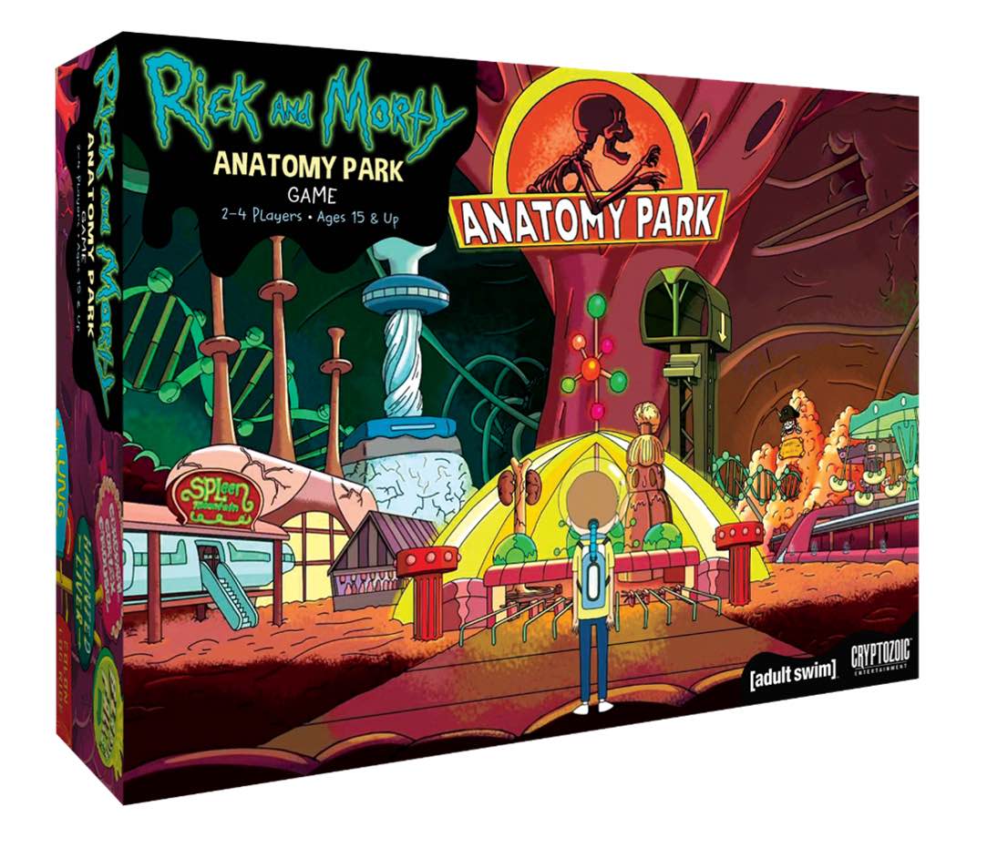 Cryptozoic Entertainment Rick and Morty Anatomy Park Game