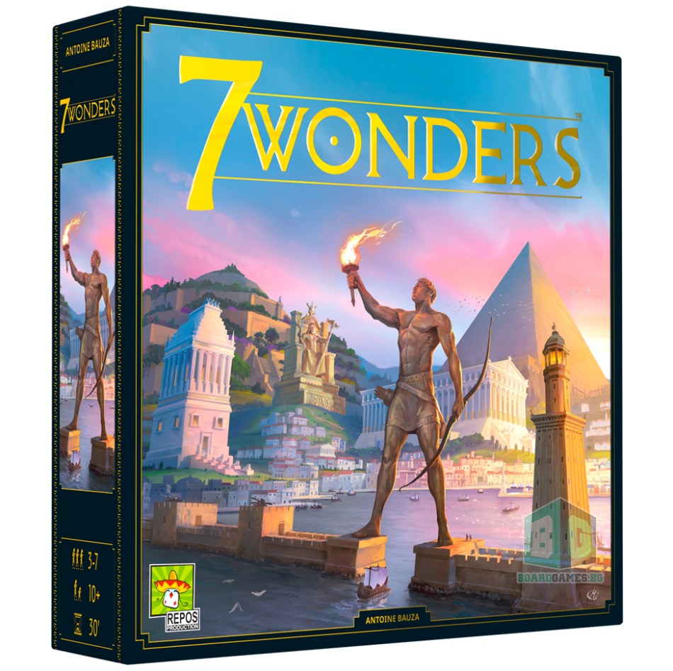 7 Wonders Second edition | Купить настольную игру 7 Wonders Second edition  в интернет-магазине Лавка Игр