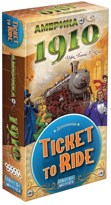 Ticket to Ride: Америка 1910 | Купить настольную игру Ticket to Ride ...