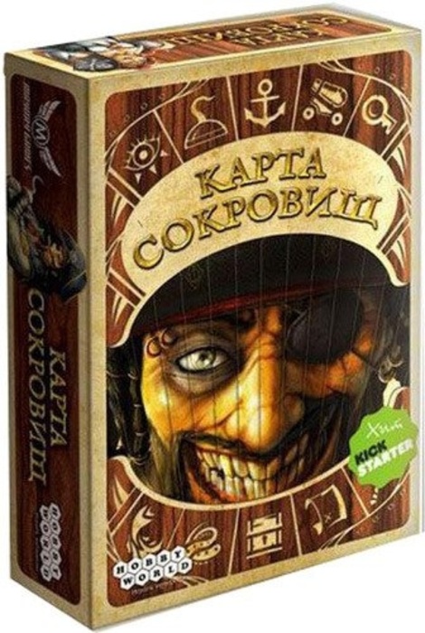 Карта сокровищ (Мир Хобби) | Купить настольную игру Карта сокровищ (Мир ...