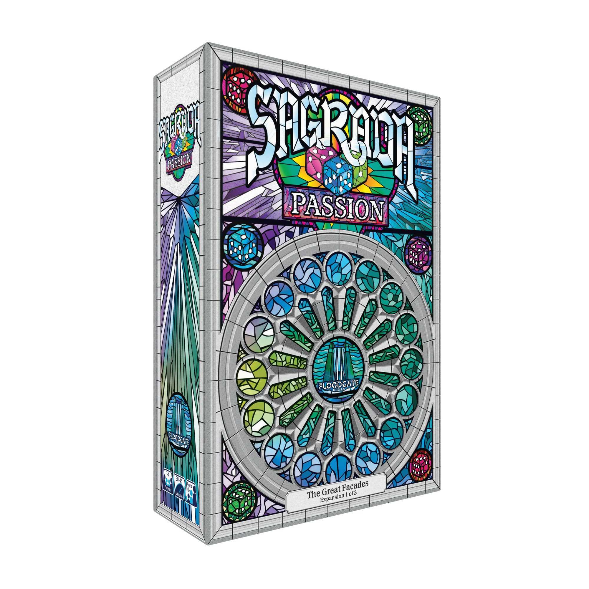 Sagrada: The Great Facades – Passion | Купить настольную игру Sagrada: The  Great Facades – Passion в интернет-магазине Лавка Игр